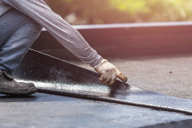 Professional Crawl Space Encapsulation technician working in Scottville, MI